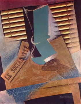 la persiana 1914 Juan Gris Pinturas al óleo
